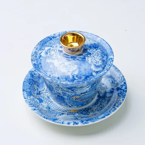 Гайвань антигравитационная голубая «Танцующий Дракон»